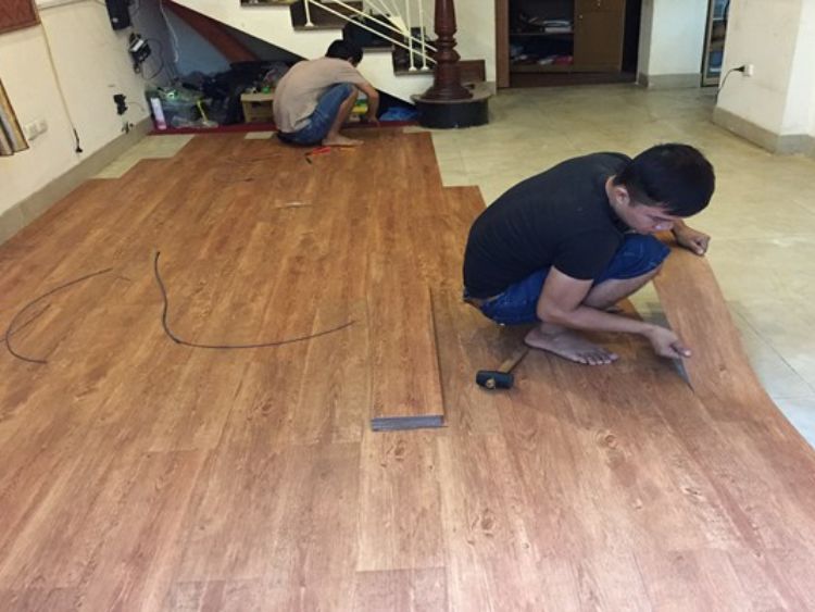 Vật Liệu HD thi công trọn gói sàn nhựa tại TP.HCM