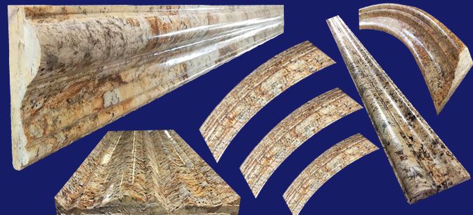 Phào chỉ đá mang vẻ đẹp tự nhiên, tôn lên sự đẳng cấp cho mọi không gian