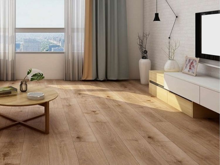 Sàn SPC phù hợp cho hầu hết không gian nội thất – từ phòng khách, phòng ngủ đến khu bếp và văn phòng.