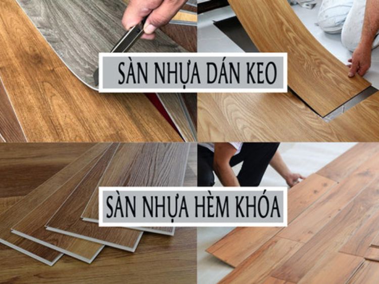 Các dòng sàn nhựa phổ biến giúp ngăn mối mọt và nâng cao tính thẩm mỹ cho ngôi nhà.