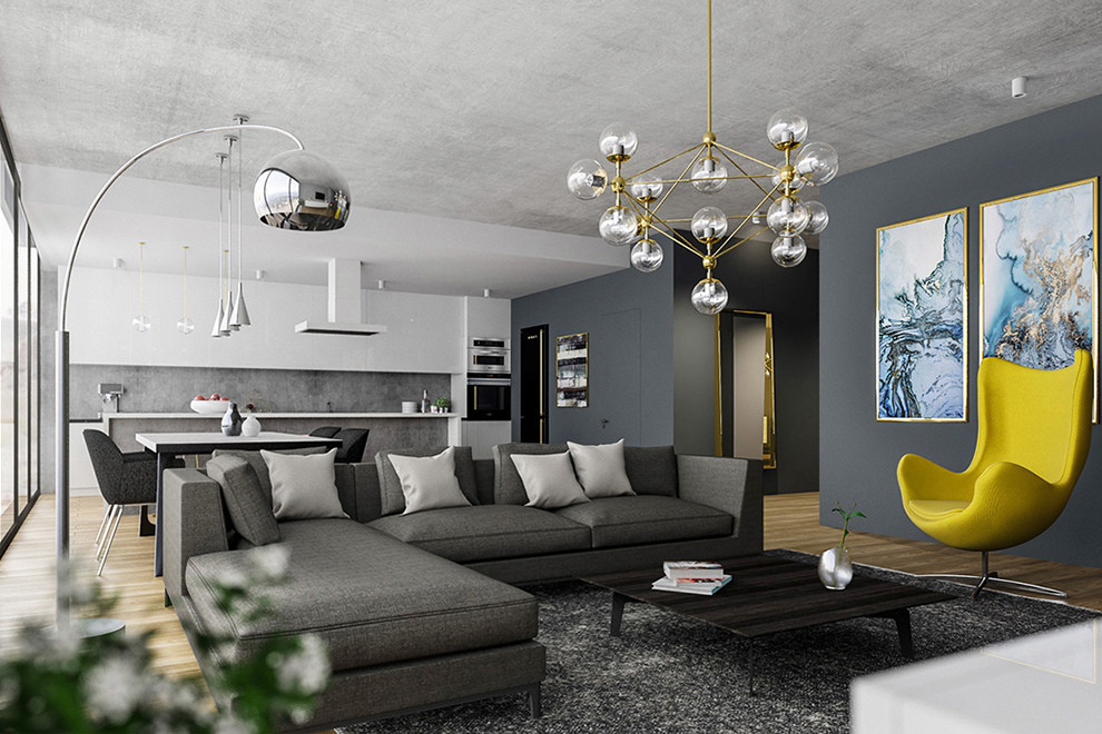 Các loại nội thất da và vải