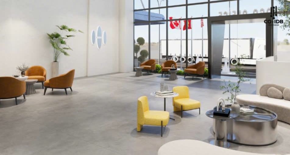 Các loại nội thất kim loại và kính 