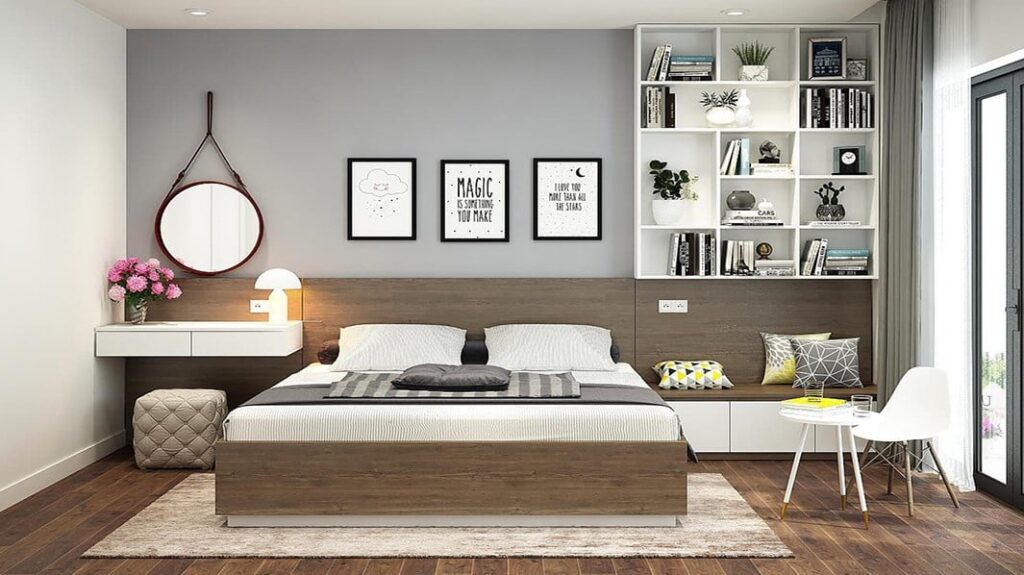 Những vật trang trí nhà đẹp khu vực phòng ngủ