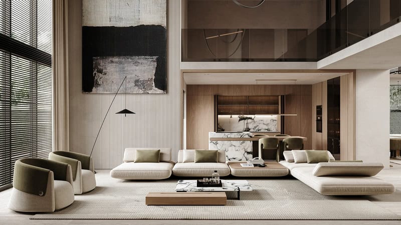 Phong cách nội thất hiện đại - 1 trong các phong cách nội thất được ưa chuộng nhất