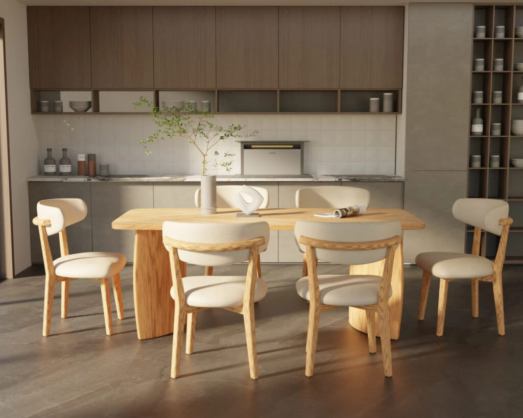 Phòng bếp đơn giản, tiết kiệm chi phí