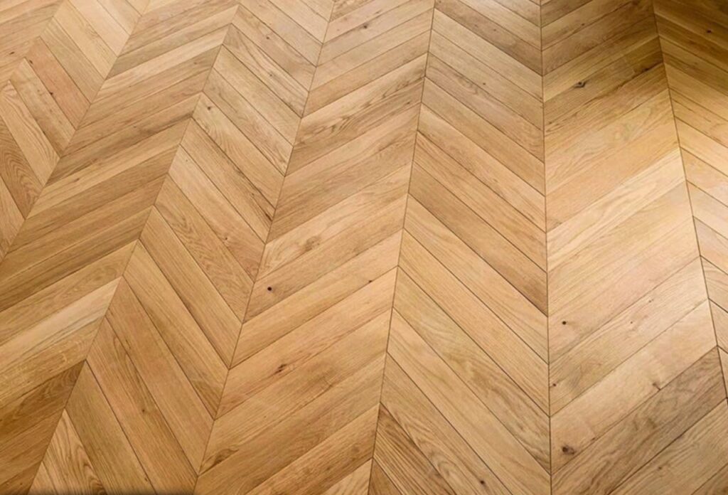 Sàn gỗ xương cá Herringbone